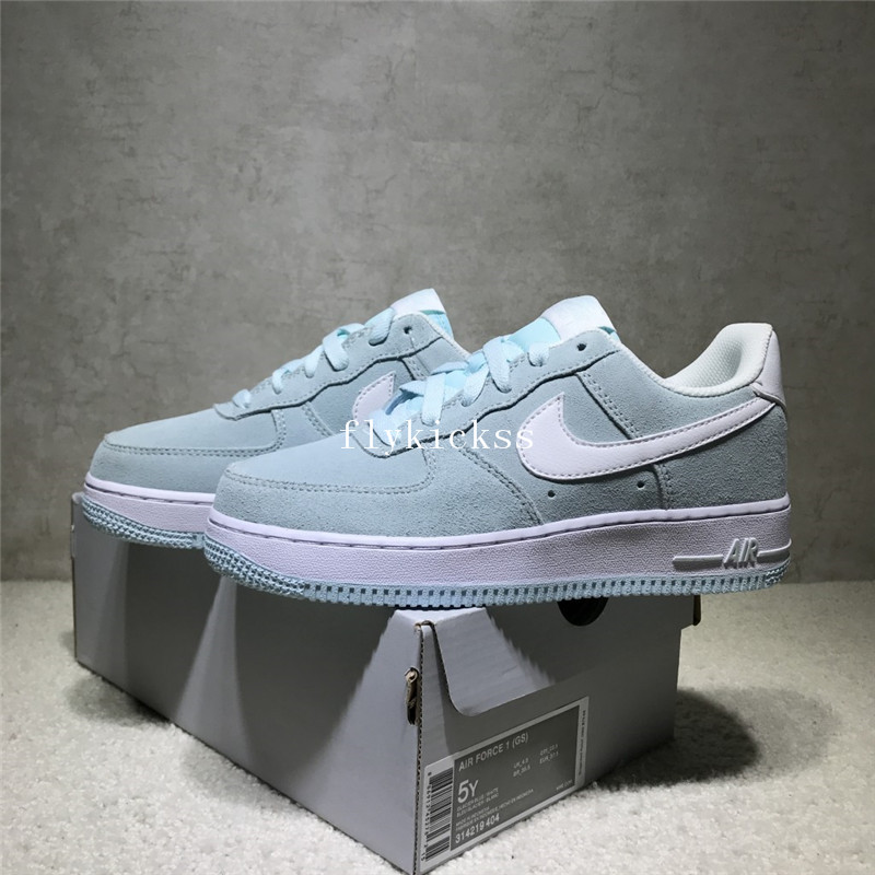 Nike Air Force 1 Low Top Light Blue